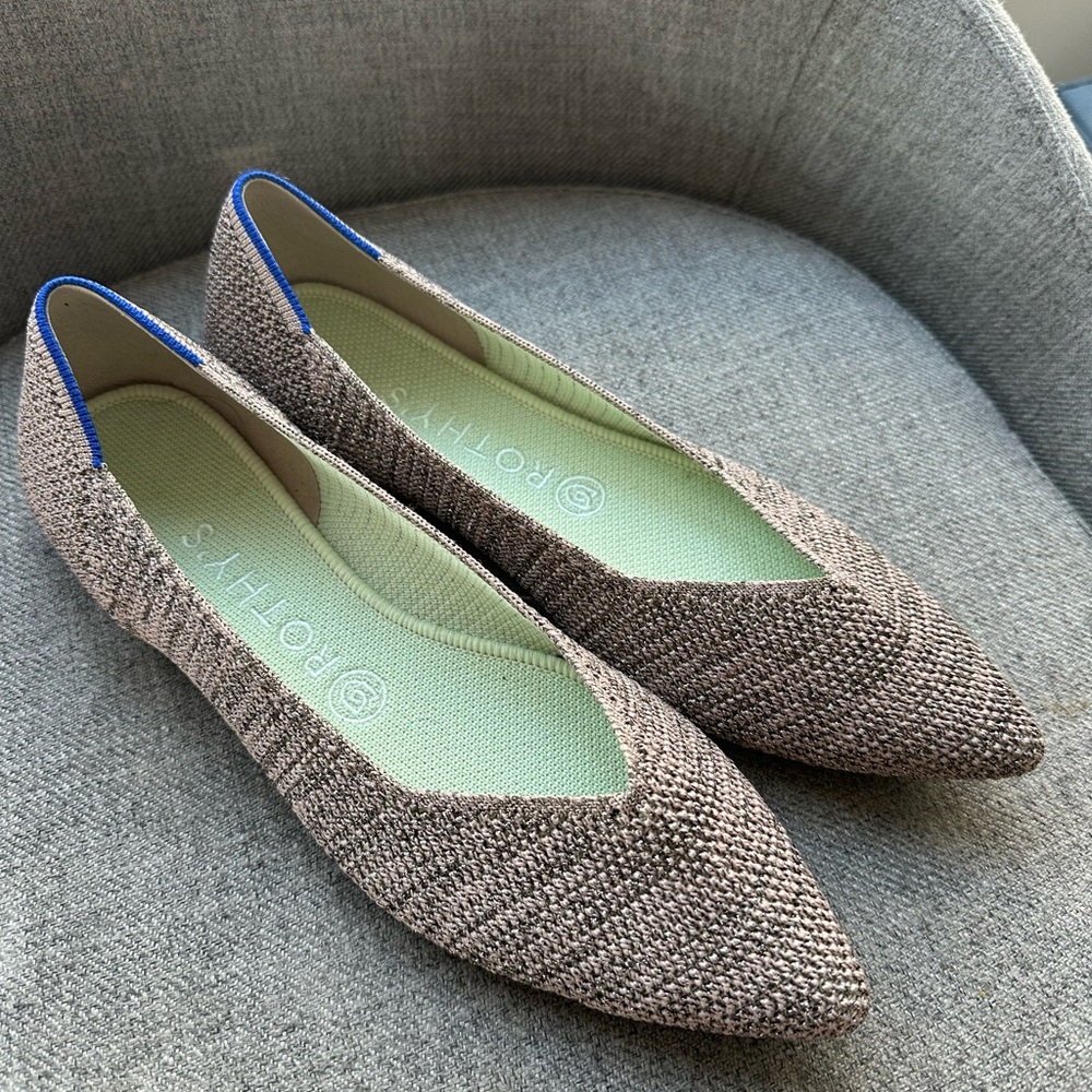 Rothy's Tan Flats